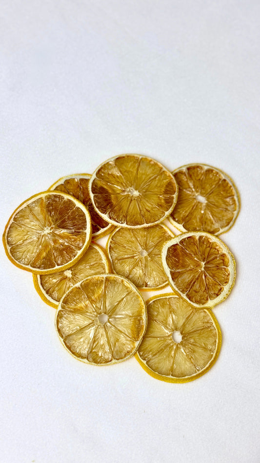 Dehydrated Seedless Lemon Slices